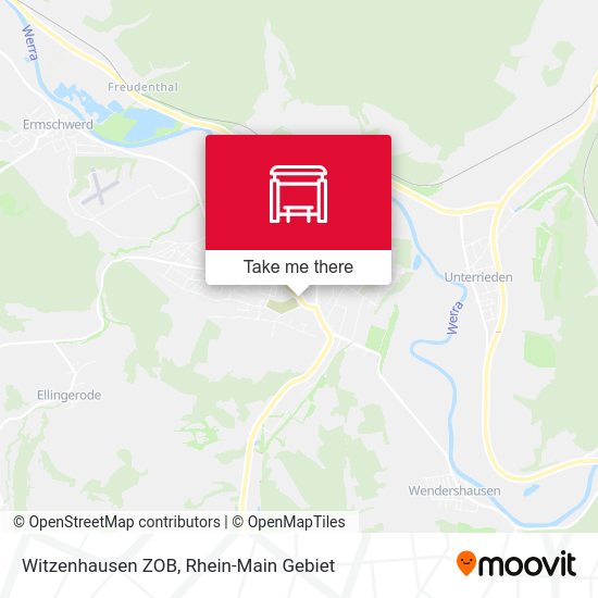 Карта Witzenhausen ZOB