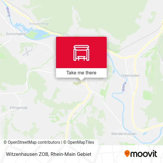 Карта Witzenhausen ZOB