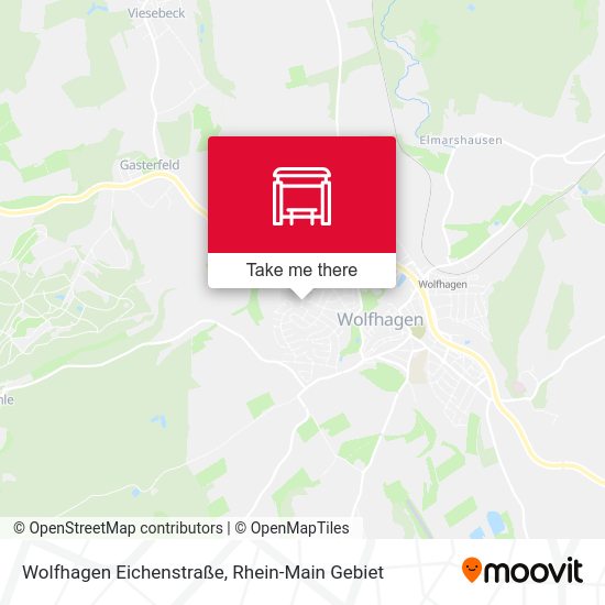 Карта Wolfhagen Eichenstraße