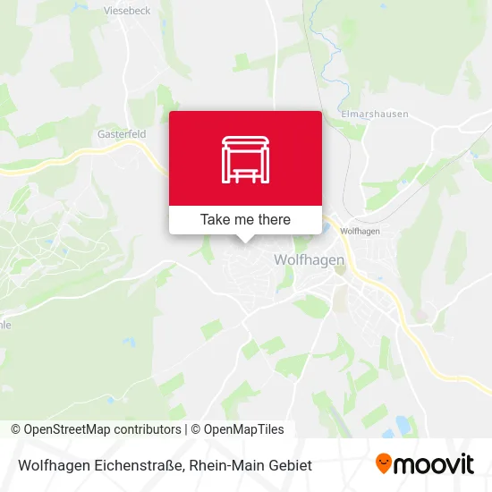 Карта Wolfhagen Eichenstraße
