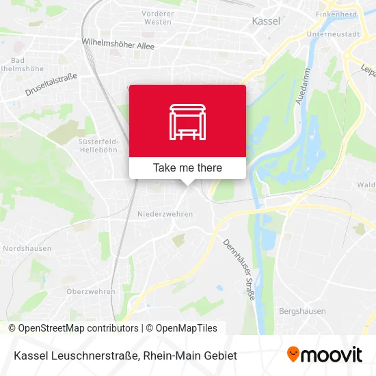 Карта Kassel Leuschnerstraße
