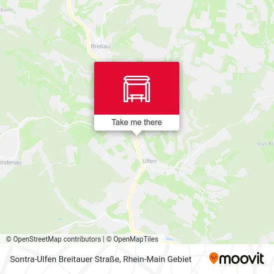 Карта Sontra-Ulfen Breitauer Straße