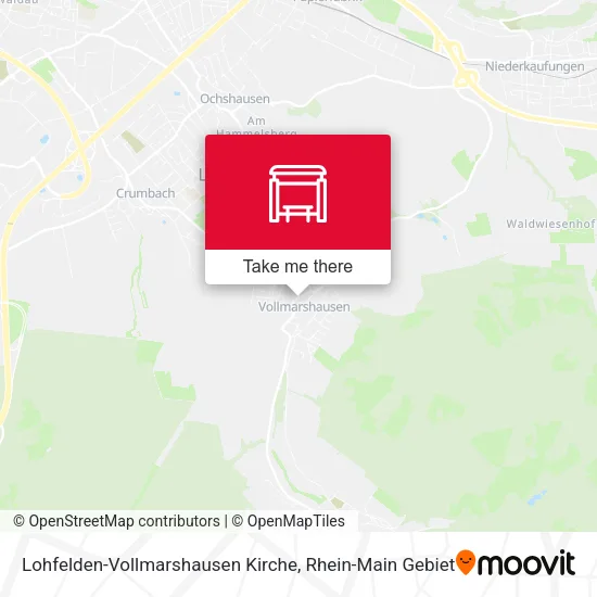Карта Lohfelden-Vollmarshausen Kirche