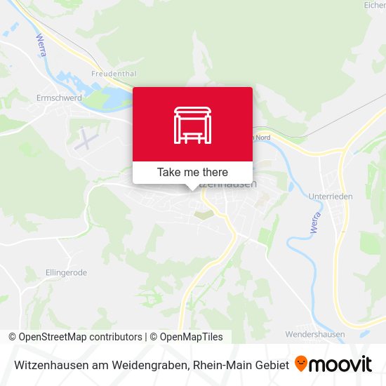 Карта Witzenhausen am Weidengraben