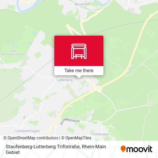Карта Staufenberg-Lutterberg Triftstraße