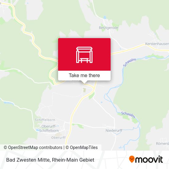 Карта Bad Zwesten Mitte