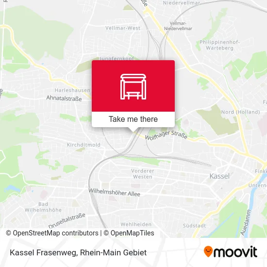 Карта Kassel Frasenweg