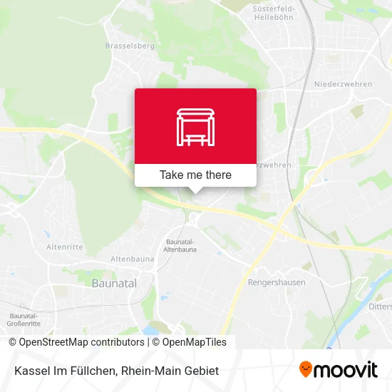 Карта Kassel Im Füllchen