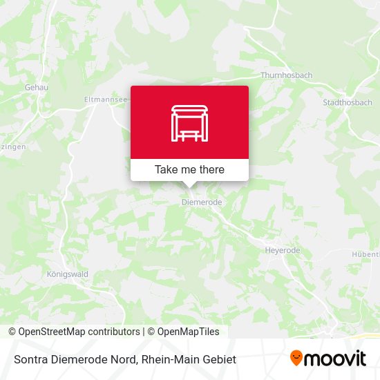 Карта Sontra Diemerode Nord