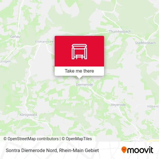 Карта Sontra Diemerode Nord