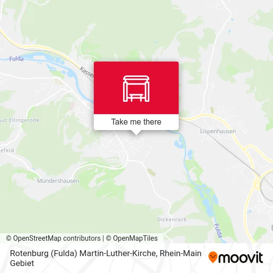 Карта Rotenburg (Fulda) Martin-Luther-Kirche