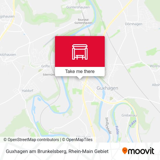 Карта Guxhagen am Brunkelsberg