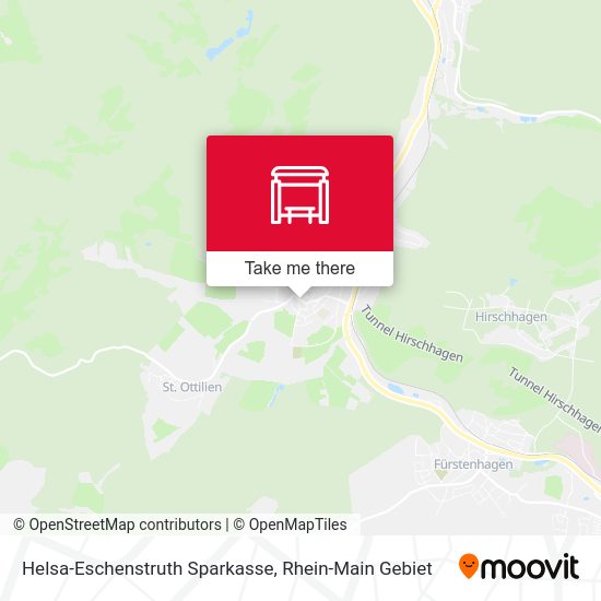 Карта Helsa-Eschenstruth Sparkasse