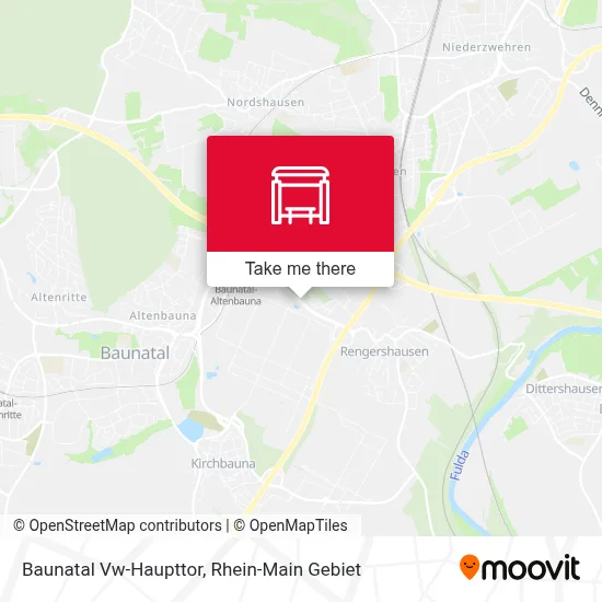 Baunatal Vw-Haupttor map