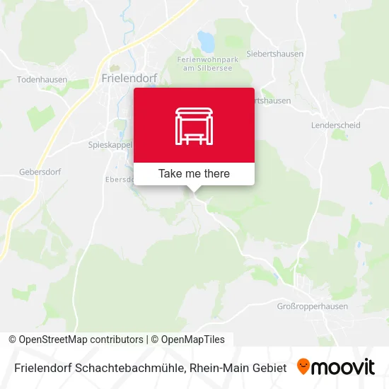 Карта Frielendorf Schachtebachmühle