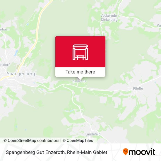 Карта Spangenberg Gut Enzeroth