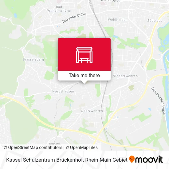 Карта Kassel Schulzentrum Brückenhof