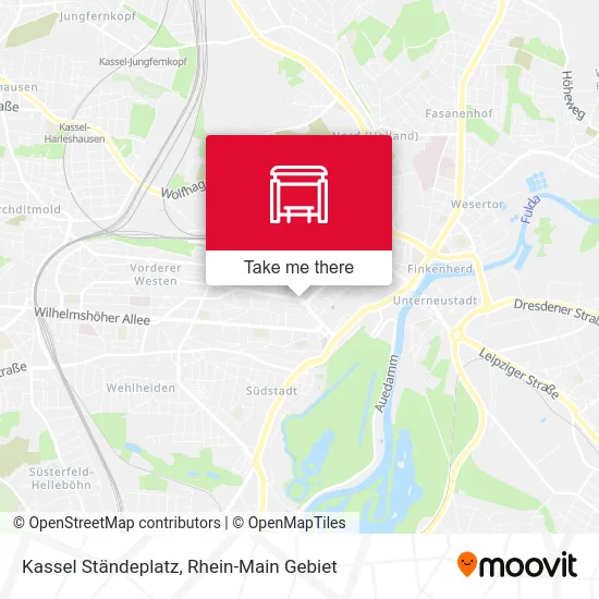 Карта Kassel Ständeplatz