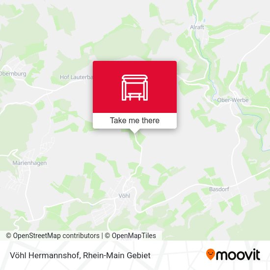 Карта Vöhl Hermannshof