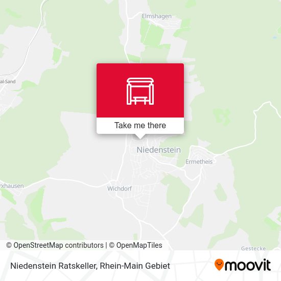 Карта Niedenstein Ratskeller