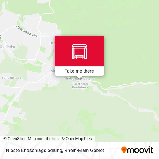 Карта Nieste Endschlagsiedlung