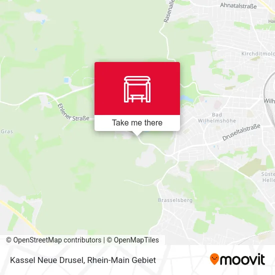Карта Kassel Neue Drusel