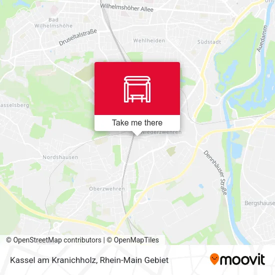 Карта Kassel am Kranichholz