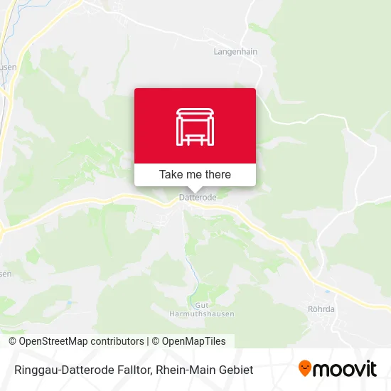 Карта Ringgau-Datterode Falltor