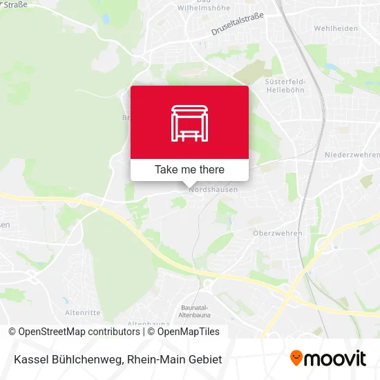 Карта Kassel Bühlchenweg