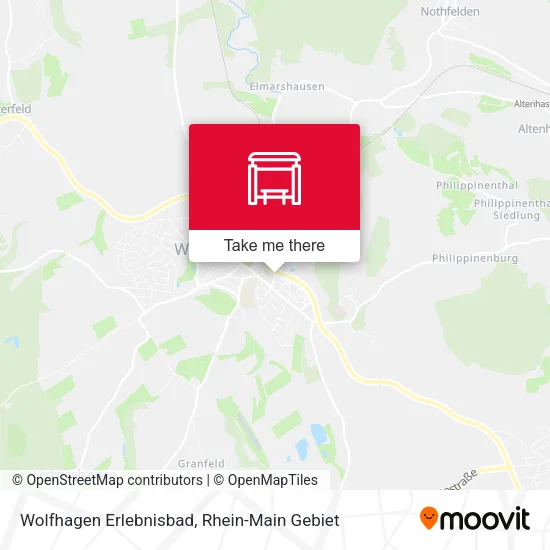Карта Wolfhagen Erlebnisbad