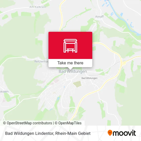 Карта Bad Wildungen Lindentor