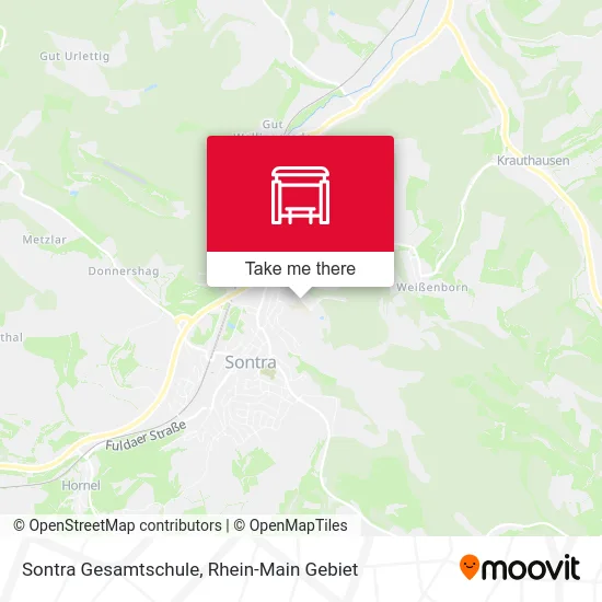 Карта Sontra Gesamtschule