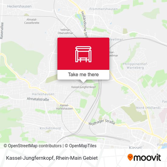 Карта Kassel-Jungfernkopf