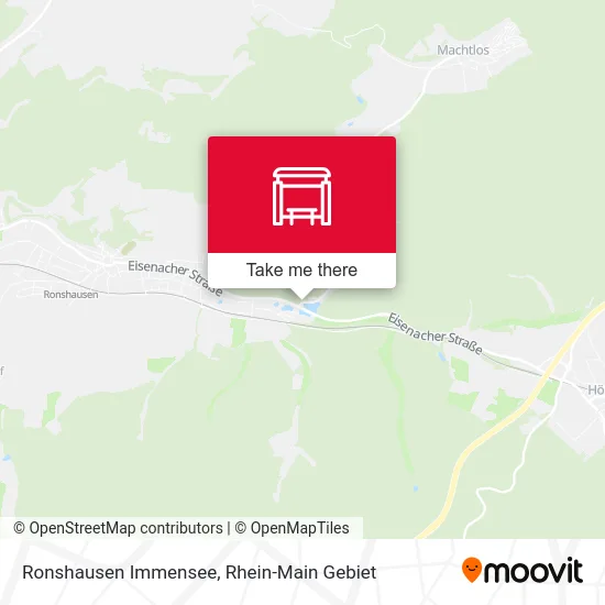 Карта Ronshausen Immensee