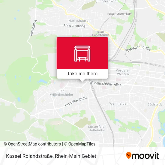 Карта Kassel Rolandstraße