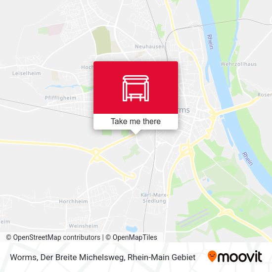 Карта Worms, Der Breite Michelsweg