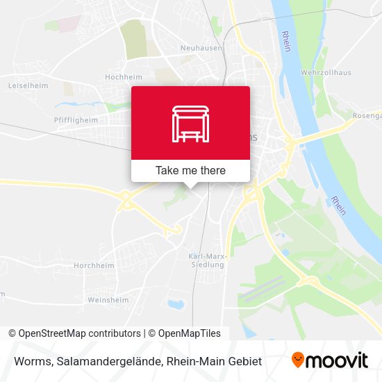 Карта Worms, Salamandergelände