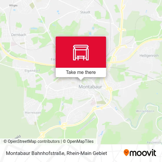 Montabaur Bahnhofstraße map