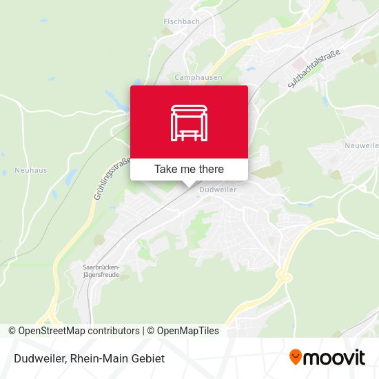 Карта Dudweiler