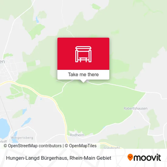 Карта Hungen-Langd Bürgerhaus