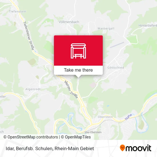 Карта Idar, Berufsb. Schulen
