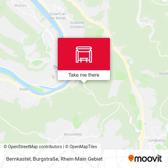 Карта Bernkastel, Burgstraße
