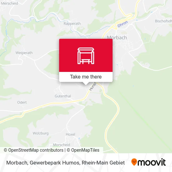 Карта Morbach, Gewerbepark Humos