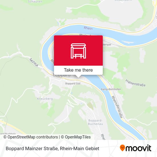 Карта Boppard Mainzer Straße