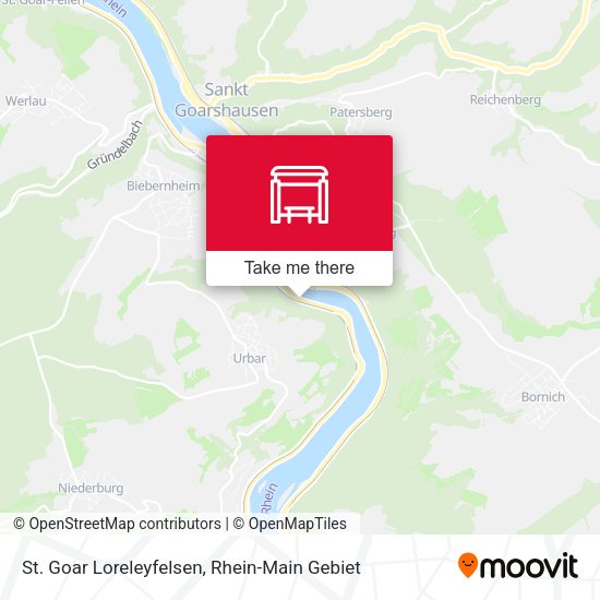 Карта St. Goar Loreleyfelsen