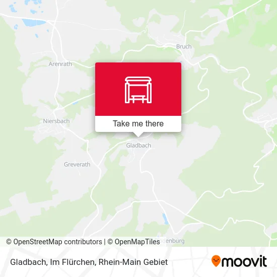 Карта Gladbach, Im Flürchen