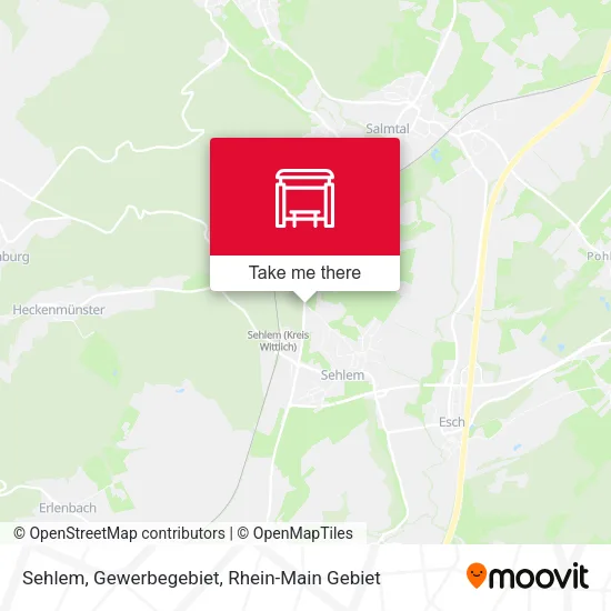 Карта Sehlem, Gewerbegebiet