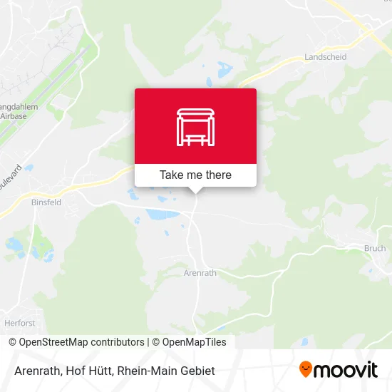 Карта Arenrath, Hof Hütt