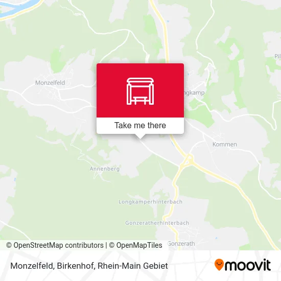 Карта Monzelfeld, Birkenhof