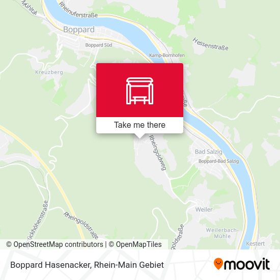 Карта Boppard Hasenacker
